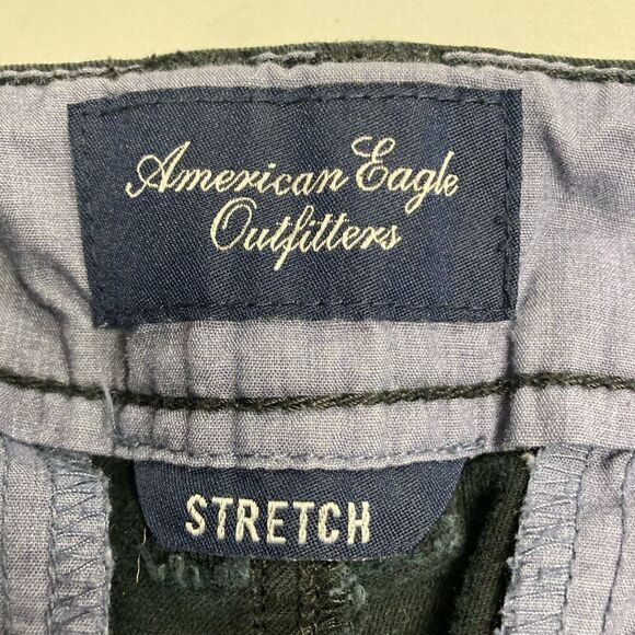 AMERICAN EAGLE OUTFITTERS Women’s Bermuda Shorts Size 00 Blue Inseam 7” - Picture 5 of 8